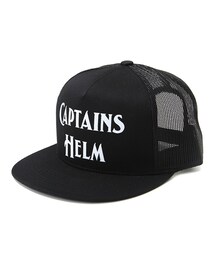 Captains Helm | LOGO MESH CAP -BLACK-(キャップ)