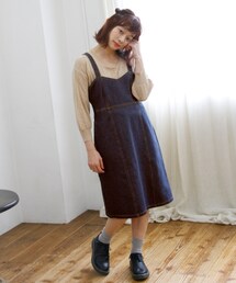 Crisp | デニムタイトワンピース(ワンピース)