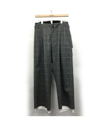 sulvam | sulvam[サルバム]　HIGHT WAIST PANTS(スラックス)