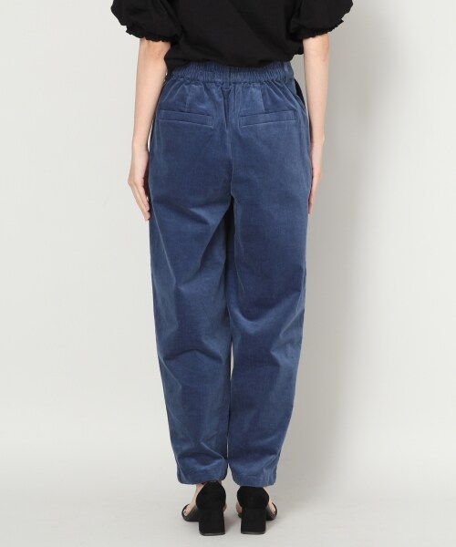 LOWRYS FARM(ローリーズファーム)の「ホソコールペグトップパンツ(パンツ・アイボリー/ブラック/ベージュ/ブルー)」の9枚目の写真