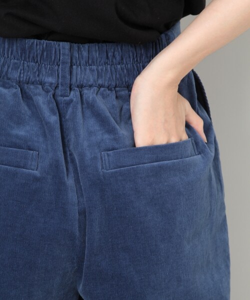 LOWRYS FARM(ローリーズファーム)の「ホソコールペグトップパンツ(パンツ・アイボリー/ブラック/ベージュ/ブルー)」の12枚目の写真
