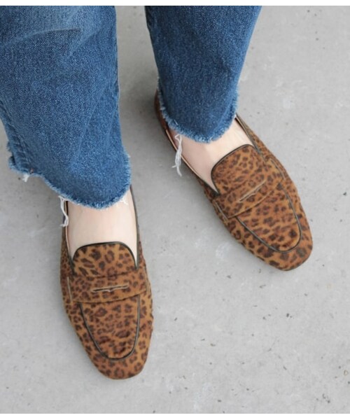 ADAM ET ROPE'（アダムエロペ）の「バブーローファー（シューズ・レディース・ブラック系2/キャメル/ブラック・23.5/24.0/22.5/24.5/23.0）」の3枚目の写真