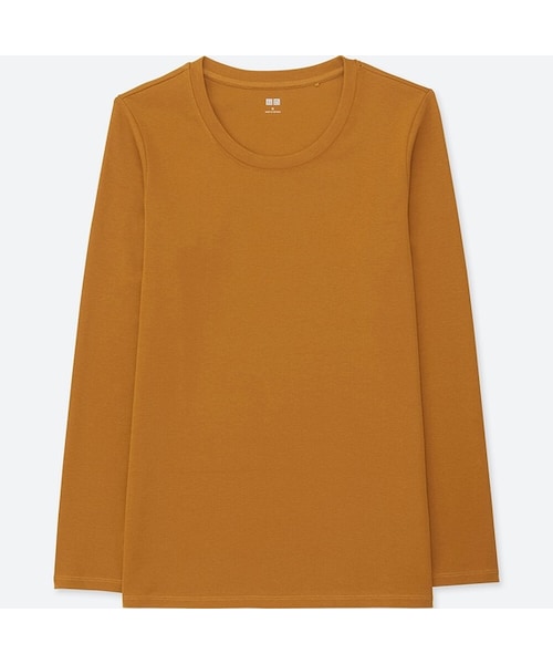 UNIQLO（ユニクロ）の「コンパクトコットンクルーネックT（長袖