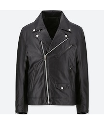 UNIQLO | ネオレザーダブルライダースジャケット(ブルゾン)