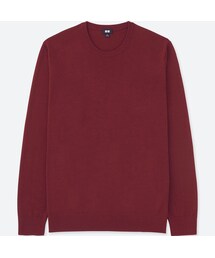 UNIQLO | エクストラファインメリノクルーネックセーター（長袖）(ニット/セーター)