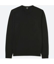 UNIQLO | エクストラファインメリノクルーネックセーター（長袖）(ニット/セーター)