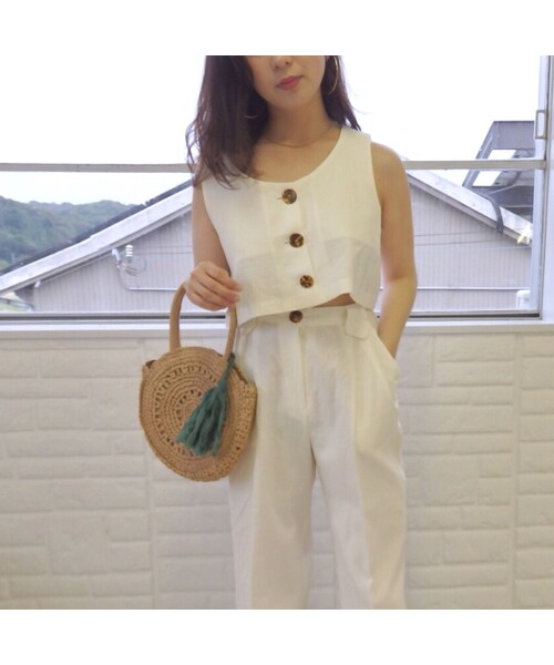 favori（ファヴォリ）の「linen set up（ワンピース・レディース・その他）」の10枚目の写真