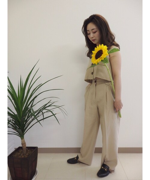 favori（ファヴォリ）の「linen set up（ワンピース・レディース・その他）」の12枚目の写真