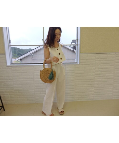 favori（ファヴォリ）の「linen set up（ワンピース・レディース・その他）」の4枚目の写真