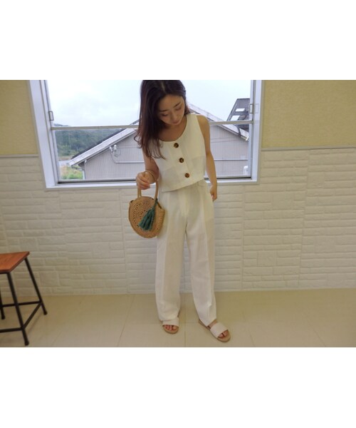 favori（ファヴォリ）の「linen set up（ワンピース・レディース・その他）」の8枚目の写真