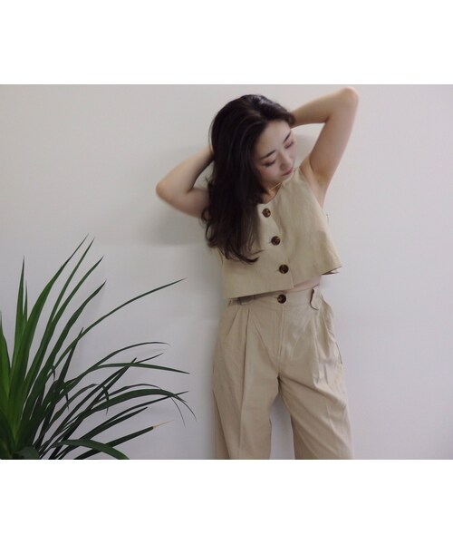 favori（ファヴォリ）の「linen set up（ワンピース・レディース・その他）」の9枚目の写真