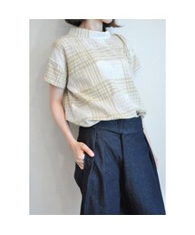 STORES.jp | チェックハイネックブラウス(シャツ/ブラウス)