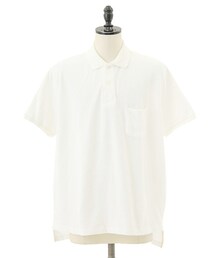 is-ness | AIMAI BIG POLO SHIRT (Sweden forces Reprint cotton pique )(ポロシャツ)