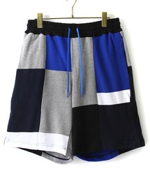 is-ness | PANEL SHORTS is-ness×Cotton Traders (NAV×GRY×WHT)(その他パンツ)