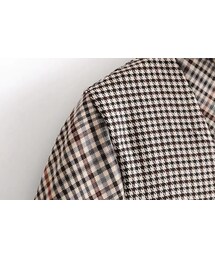 完売ZARAザラ★人気パッチワークデニムワンピーススカートボタン ZARAザラ☆人気デニムワンピースボリュームスカート (ZARA