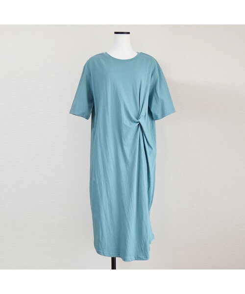 no brand(ノーブランド)の「【7/6(FRI)18:00発売】カラー絞り TEE OP(ワンピース・レディース・その他)」の4枚目の写真