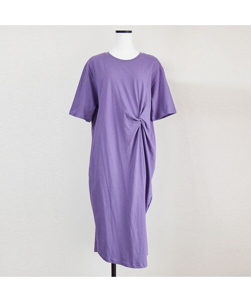 no brand(ノーブランド)の「【7/6(FRI)18:00発売】カラー絞り TEE OP(ワンピース・レディース・その他)」の3枚目の写真