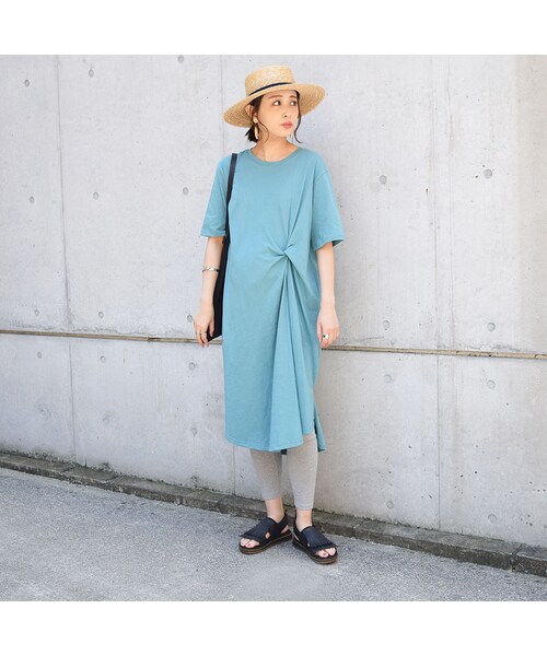 no brand(ノーブランド)の「【7/6(FRI)18:00発売】カラー絞り TEE OP(ワンピース・レディース・その他)」の14枚目の写真