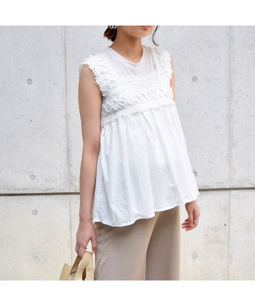 no brand（ノーブランド）の「【 MORE SALE 】レースキャミBL（シャツ/ブラウス・レディース・その他）」の10枚目の写真