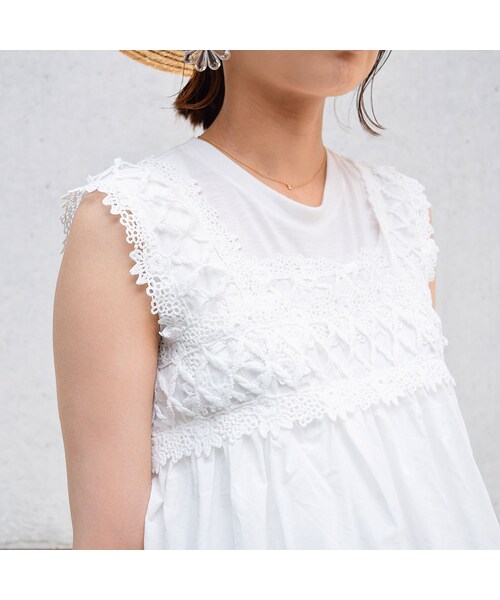 no brand（ノーブランド）の「【 MORE SALE 】レースキャミBL（シャツ/ブラウス・レディース・その他）」の11枚目の写真