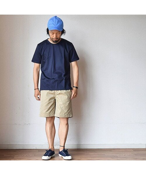 Re made in tokyo japan(アールイーメイドイントウキョウジャパン)の「【大人の為の最高級Tシャツ】Re made in tokyo japan Tokyo Made ドレスTシャツ ホワイト/ネイビー(Tシャツ/カットソー・メンズ・その他)」の4枚目の写真