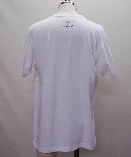 MAYK(メイク)の「FDL(Tシャツ/カットソー・レディース・ホワイト・1/2/3)」の2枚目の写真