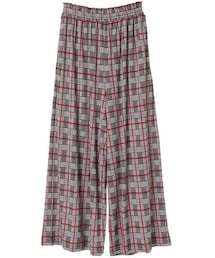 Green　Parks | ・グレンチェックプリントパンツ(パンツ)