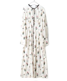 mame | PEDICEL EMBLOIDERY LONG ONE PIECE(ワンピース)