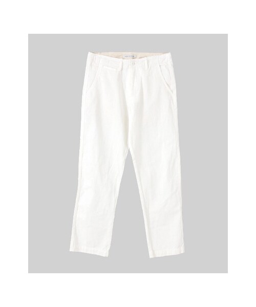 URBAN RESEARCH DOORS(アーバンリサーチドアーズ)の「FORK&SPOON Classic Style チノトラウザー(パンツ・レディース・Beige/Navy/White・1/2)」の2枚目の写真