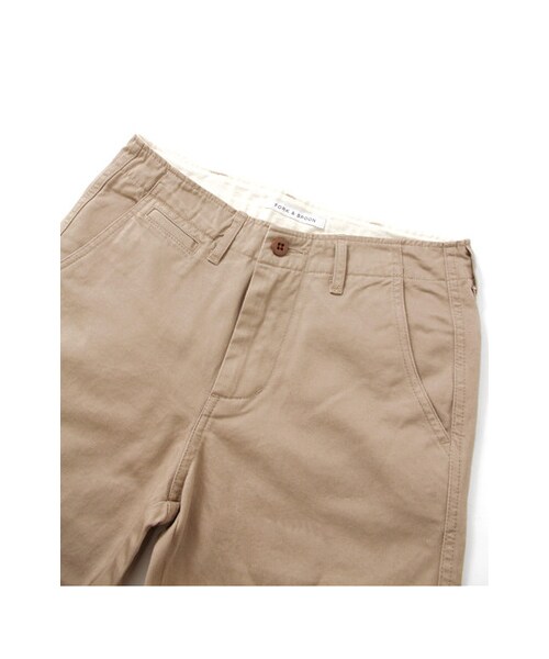 URBAN RESEARCH DOORS(アーバンリサーチドアーズ)の「FORK&SPOON Classic Style チノトラウザー(パンツ・レディース・Beige/Navy/White・1/2)」の13枚目の写真