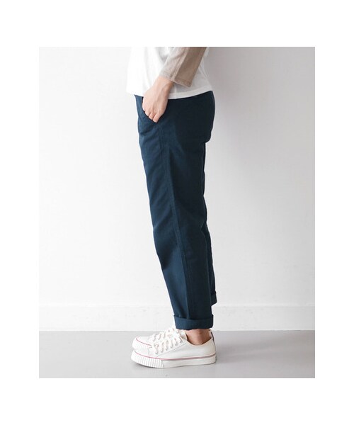 URBAN RESEARCH DOORS(アーバンリサーチドアーズ)の「FORK&SPOON Classic Style チノトラウザー(パンツ・レディース・Beige/Navy/White・1/2)」の8枚目の写真