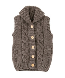 かぐれ　新品タグ付き　ペルーニットベスト　アーバンリサーチドアーズ ニットベストはどう着こなすのが正解？ かぐれスタッフがおしゃれに