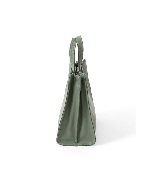 URBAN RESEARCH(アーバンリサーチ)の「UNDER BAR RAW.@MINIM CLASSIC SQUARE HAND BAG(バッグ・レディース・BLACK/CAMEL/KHAKI・-)」の5枚目の写真