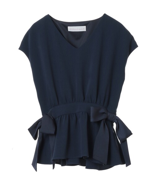 31 Sons de mode（トランテアン　ソン　ドゥ　モード）の「《予約アイテム》（オールインワン・サロペット・レディース・着用色:レッド/着用色:ネイビー/モノトーン/レッド/ネイビー・36/38）」の12枚目の写真