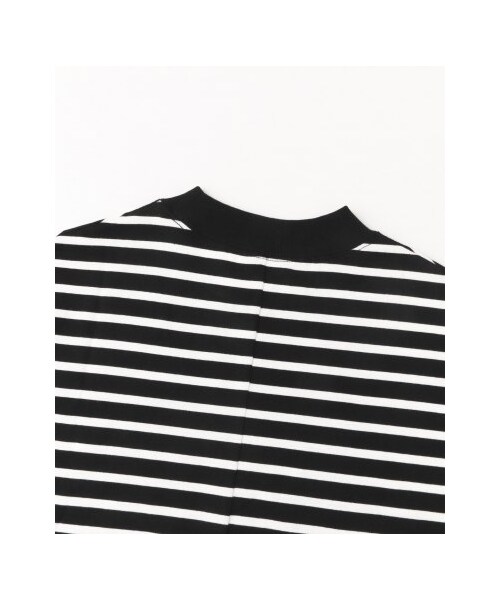 SENSE OF PLACE by URBAN RESEARCH(センスオブプレイスバイアーバンリサーチ)の「ハイネックボーダーT(半袖)(トップス・レディース・BLK×WHT/GRG×NVY・FREE)」の13枚目の写真