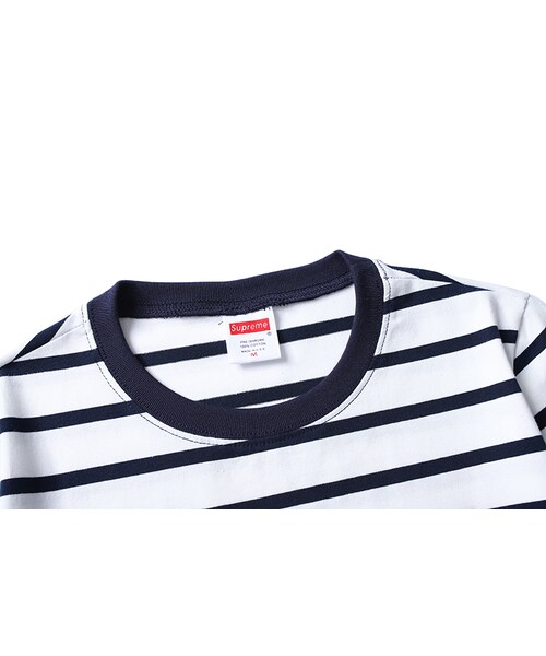 Supreme シュプリーム スター ボーダー 半袖Tシャツ(L)マルチカラー supreme シュプリーム ボーダー Tee Tシャツ M マルチカラー