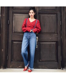 ADIRA | suspander denim PT(デニムパンツ)