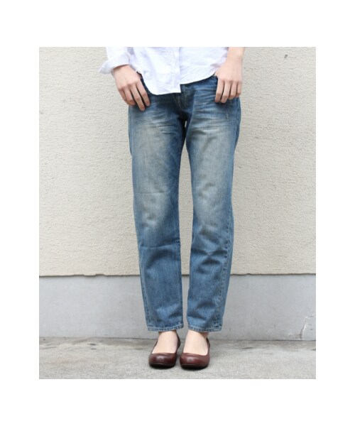 URBAN RESEARCH DOORS WOMENS（アーバンリサーチ ドアーズ ウィメンズ）の「9分丈デニムパンツ（パンツ・レディース・濃インディゴ/インディゴ・36/38/40）」の8枚目の写真