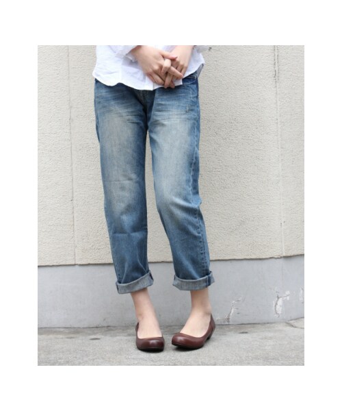 URBAN RESEARCH DOORS WOMENS（アーバンリサーチ ドアーズ ウィメンズ）の「9分丈デニムパンツ（パンツ・レディース・濃インディゴ/インディゴ・36/38/40）」の7枚目の写真