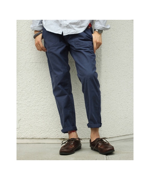 URBAN RESEARCH DOORS（アーバンリサーチドアーズ）の「バックサテン9分丈ベイカー（パンツ・メンズ・Beige/Navy/Olive・36/38/40）」の7枚目の写真