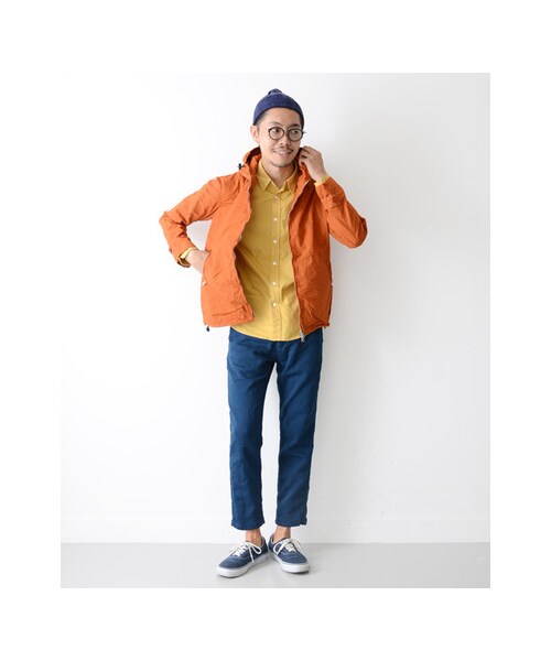 URBAN RESEARCH DOORS（アーバンリサーチドアーズ）の「カラージップパーカー（ジャケット/アウター・メンズ・Black/Blue/Green/Orange/Bordeaux・38/40）」の6枚目の写真
