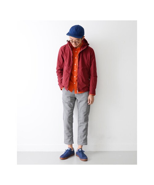 URBAN RESEARCH DOORS（アーバンリサーチドアーズ）の「カラージップパーカー（ジャケット/アウター・メンズ・Black/Blue/Green/Orange/Bordeaux・38/40）」の10枚目の写真