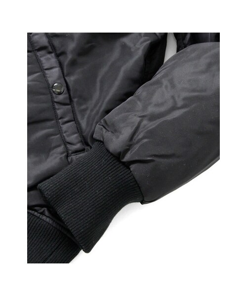 URBAN RESEARCH DOORS（アーバンリサーチドアーズ）の「D'sh　リバーシブルリブブルゾン（ジャケット/アウター・メンズ・Black/Khaki・38/40）」の13枚目の写真