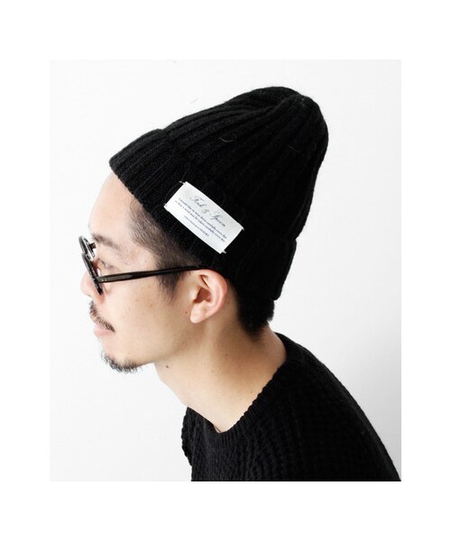 URBAN RESEARCH DOORS（アーバンリサーチドアーズ）の「FORK&amp;SPOON　リブニットキャップ（帽子・メンズ・Black/Green/Orange/Bordeaux/Gray/Royal・FREE）」の10枚目の写真