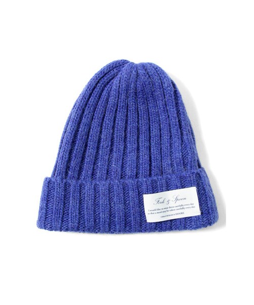 URBAN RESEARCH DOORS（アーバンリサーチドアーズ）の「FORK&amp;SPOON　リブニットキャップ（帽子・メンズ・Black/Green/Orange/Bordeaux/Gray/Royal・FREE）」の5枚目の写真