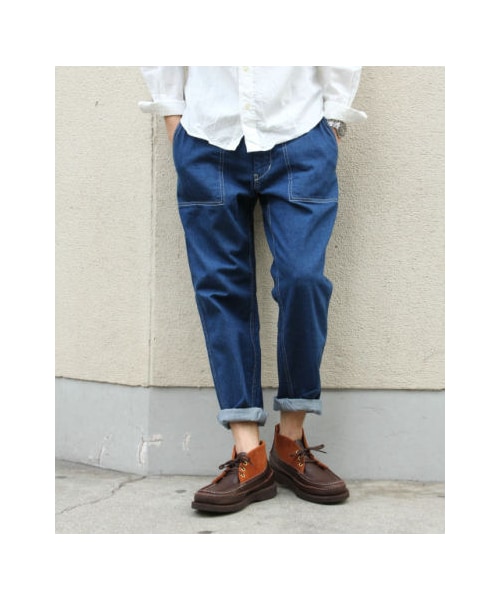 URBAN RESEARCH DOORS（アーバンリサーチドアーズ）の「デニム9分丈パンツO.W.（パンツ・メンズ・Blue・36/38/40）」の3枚目の写真