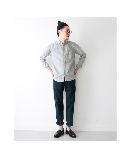 URBAN RESEARCH DOORS(アーバンリサーチドアーズ)の「FORK & SPOON Classic Style トラウザー(パンツ・メンズ・Beige/Navy/White/Khaki・36/38/40)」の7枚目の写真