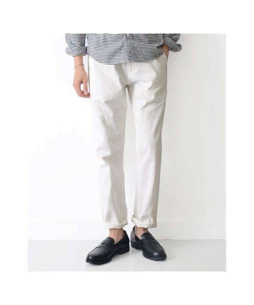 URBAN RESEARCH DOORS(アーバンリサーチドアーズ)の「FORK & SPOON Classic Style トラウザー(パンツ・メンズ・Beige/Navy/White/Khaki・36/38/40)」の10枚目の写真