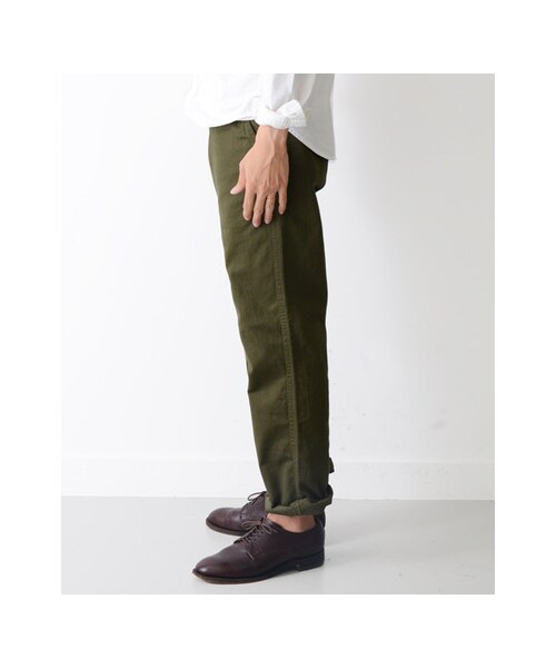 URBAN RESEARCH DOORS(アーバンリサーチドアーズ)の「FORK & SPOON Classic Style トラウザー(パンツ・メンズ・Beige/Navy/White/Khaki・36/38/40)」の13枚目の写真