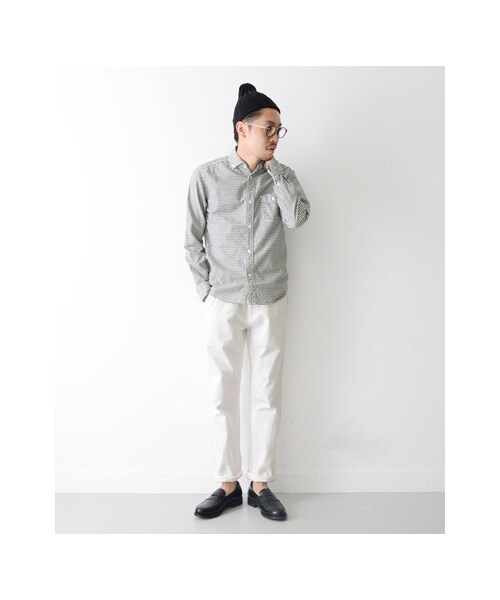 URBAN RESEARCH DOORS(アーバンリサーチドアーズ)の「FORK & SPOON Classic Style トラウザー(パンツ・メンズ・Beige/Navy/White/Khaki・36/38/40)」の9枚目の写真